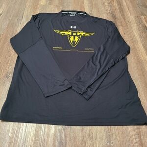 Under Armour San Antonio Brahmas Long Sleeve Moisture Wick T-shirt Mens XXXL